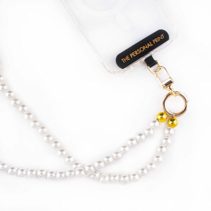 Universal Cross Body Phone Strap- Pearl