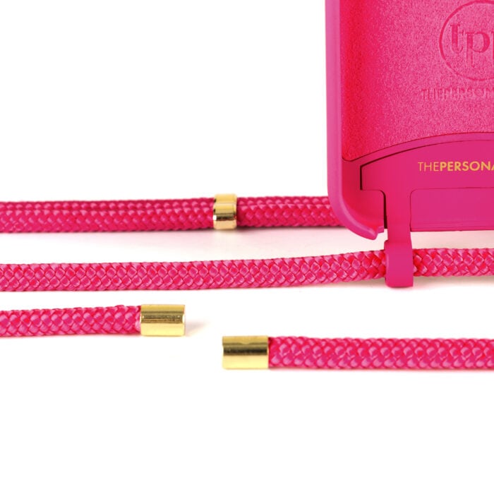 Cross Body Phone Strap (CORD)- Hot Pink