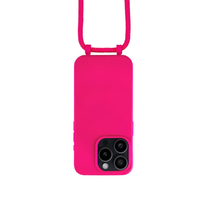 Cross Body Phone Strap (CORD)- Hot Pink