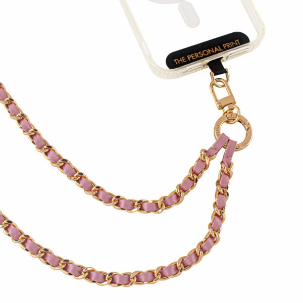 Universal Wrist Phone Strap- Leather/Gold Hardware