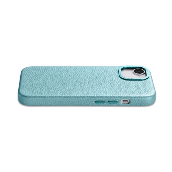 iPhone 16e Grain Leather Full Wrap Case with MagSafe