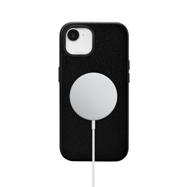 iPhone 16e Grain Leather Full Wrap Case with MagSafe