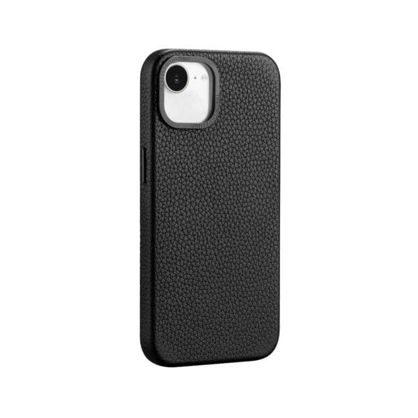 iPhone 16e Grain Leather Full Wrap Case with MagSafe