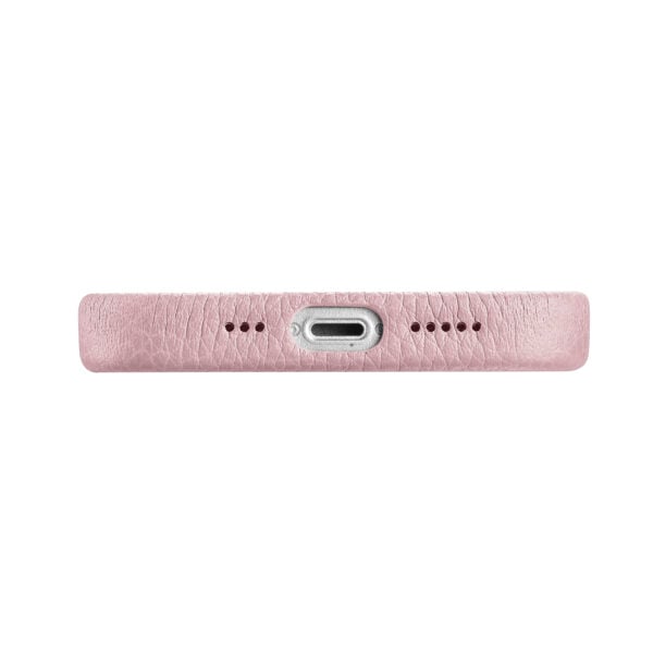 iPhone 16e Grain Leather Full Wrap Case with MagSafe