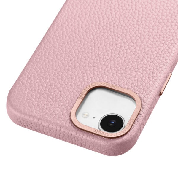 iPhone 16e Grain Leather Full Wrap Case with MagSafe