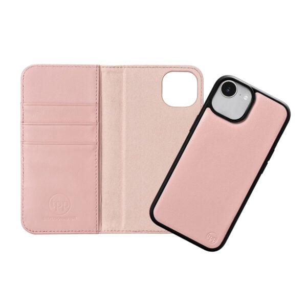 iPhone 16e Leather Wallet Case