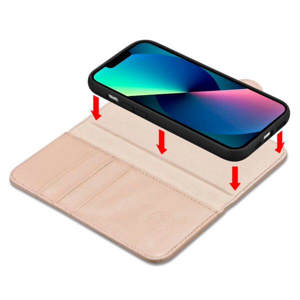 iPhone 16e Leather Wallet Case
