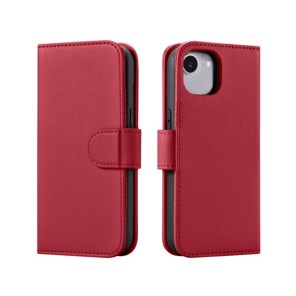 iPhone 16e Leather Wallet Case