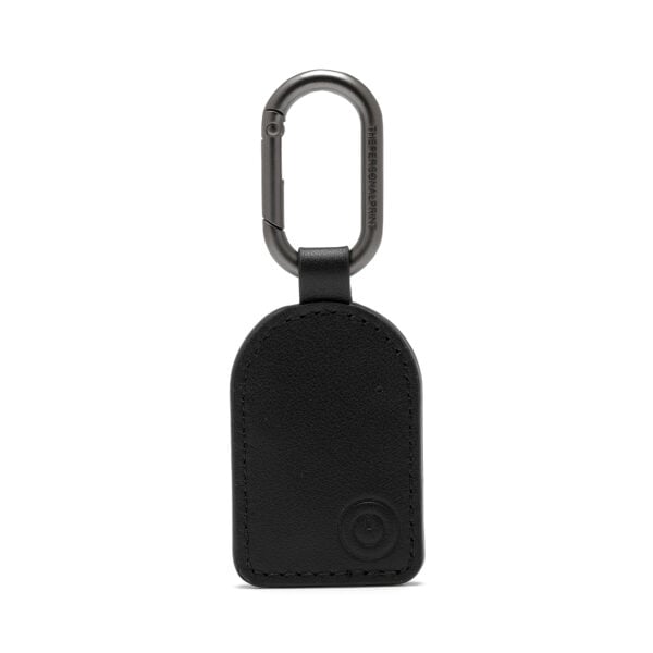 Track iT Keyring- Works with Apple Find My (Gun metal hardware)