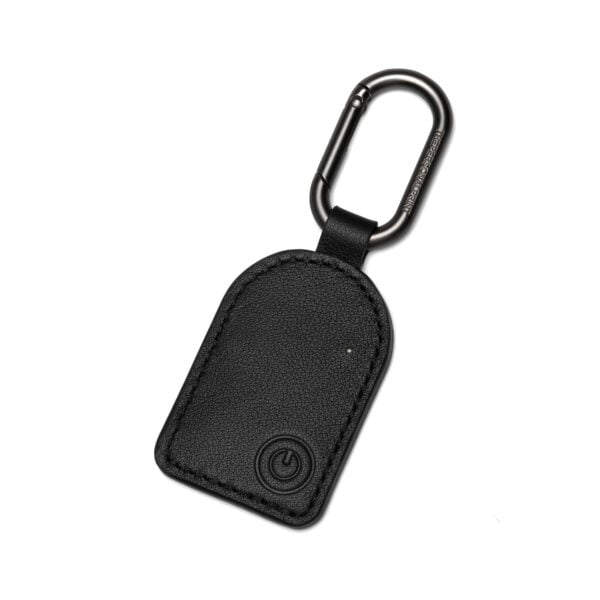 Track iT Keyring- Works with Apple Find My (Gun metal hardware)