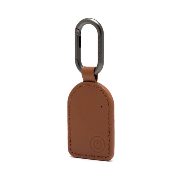 Track iT Keyring- Works with Apple Find My (Gun metal hardware)