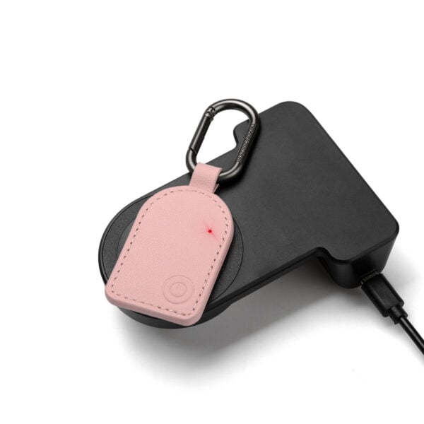 Track iT Keyring- Works with Apple Find My (Gun metal hardware)
